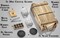 Whiskey Stones Gift Set, Whiskey Glass and Stones Set with Wooden Army Crate, 8 Granite Whiskey Rocks Chilling Stones and 10oz Whiskey Glasses, Whiskey Gift for Men, Dad, Husband